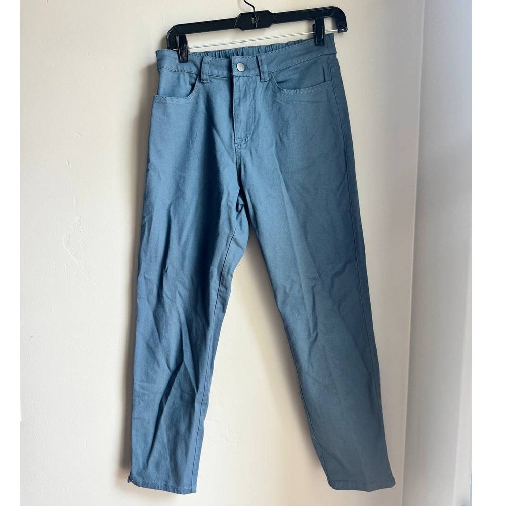 Pact Organic Cotton Slim Straight Pants S Sustainable Euro Summer Travel Scandi